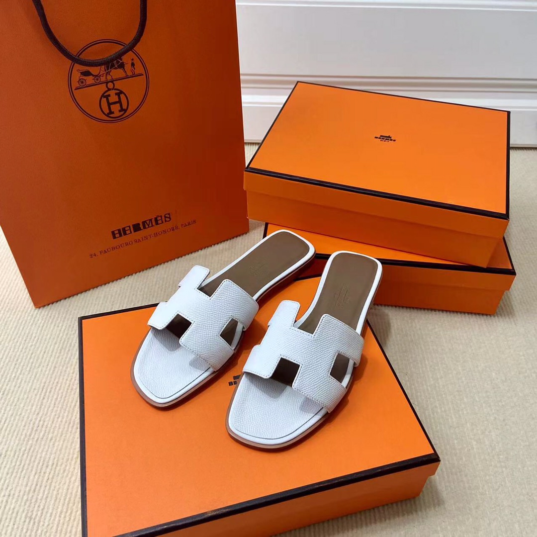 에르메스 올수공 오란 슬리퍼 샌들 앱송 43